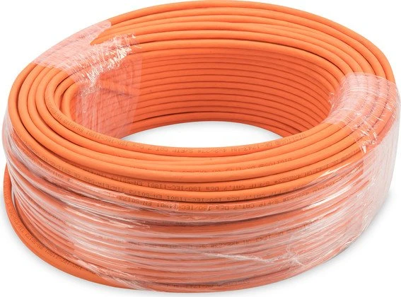 Digitus Professional Twisted-Pair Simplex Verlegekabel Dca, Cat7, S/FTP, ohne Stecker, 100m, orange