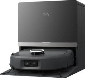 eufy E35 HydroJet Saug-/Wischroboter schwarz inkl. Absaug-/Reinigungsstation