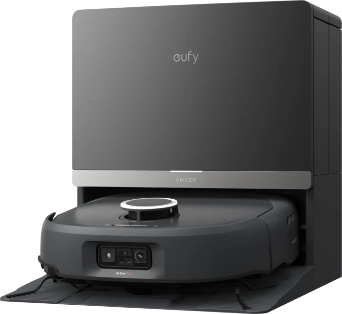 eufy E35 HydroJet Saug-/Wischroboter schwarz inkl. Absaug-/Reinigungsstation