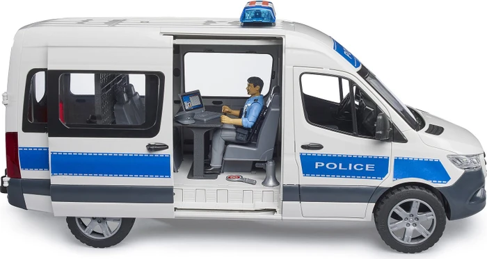 Bruder MB Sprinter Polizei Einsatzfahrzeug mit Light & Sound Modul