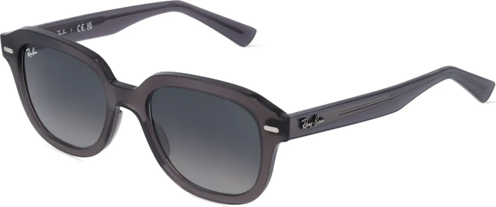 Ray-Ban RB4398 Erik 53mm polished opal dark grey/grey