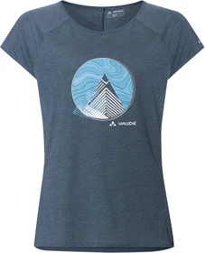 Vaude Tekoa II Funktionsshirt kurzarm dark sea uni (Damen)