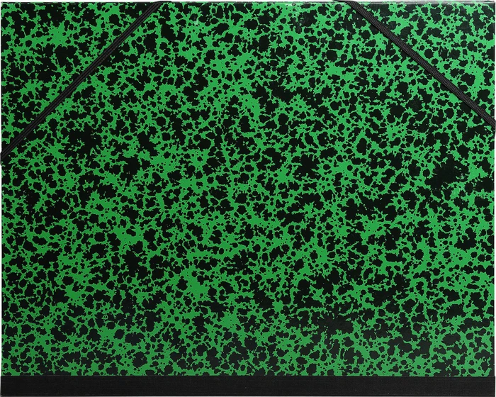 Exacompta Zeichenmappe Annonay mit Gummizug 353x500mm, grün