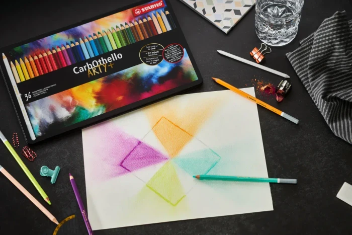 STABILO CarbOthello Kreidestift indischgelb, 12er-Pack