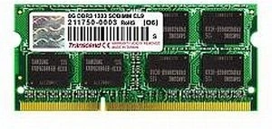 Transcend SO-DIMM 8GB, DDR3-1333, CL9-9-9, 2RX8