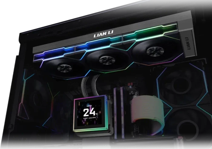Lian Li HydroShift II LCD-S 360CL, schwarz