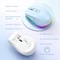 Seenda Rechargeable Wireless RGB Mouse mit Jiggler-Funktion, hellblau, USB Vorschaubild