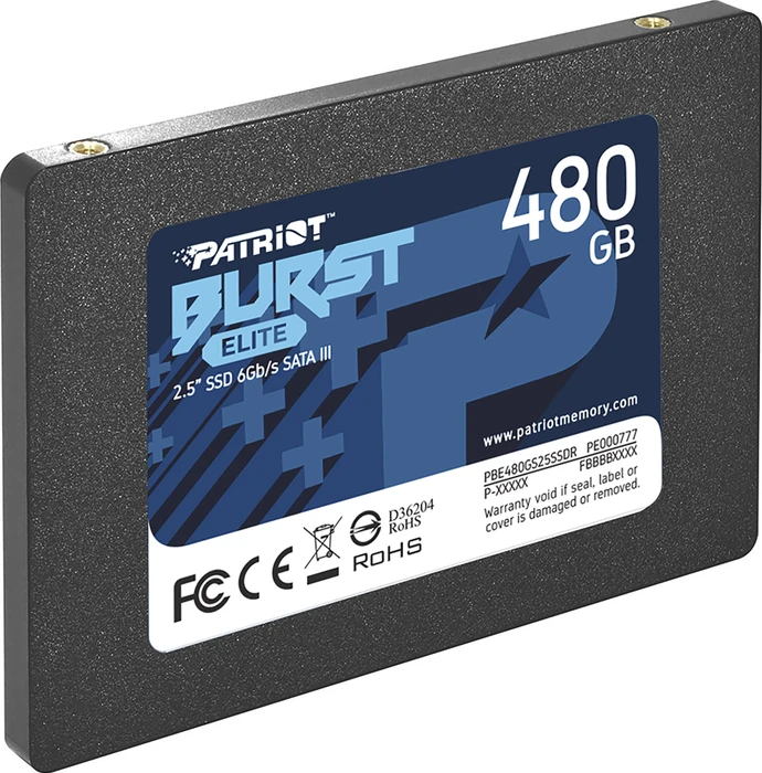 Patriot Burst Elite 480GB, 2.5" / SATA 6Gb/s