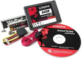 Kingston SSDNow V100 - Desktop Bundle 64GB, 2.5" / SATA 3Gb/s