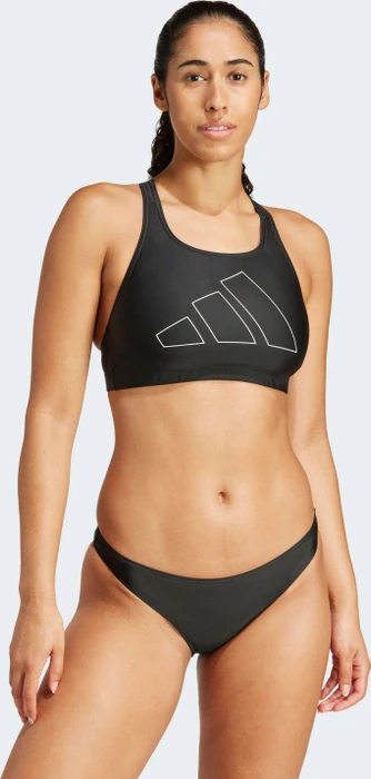 adidas Big Bars Bikini-Oberteil schwarz (Damen)