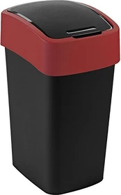 Curver Flip Bin 25l schwarz/rot