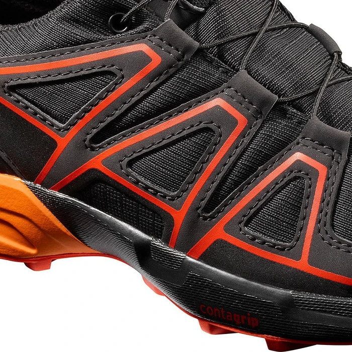 Salomon Speedcross CSWP black/tangelo/cherry tomato (Junior)