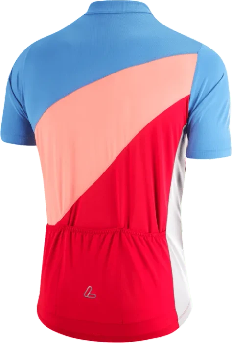 Löffler Lefty Full-Zip Trikot kurzarm bluebird (Herren)