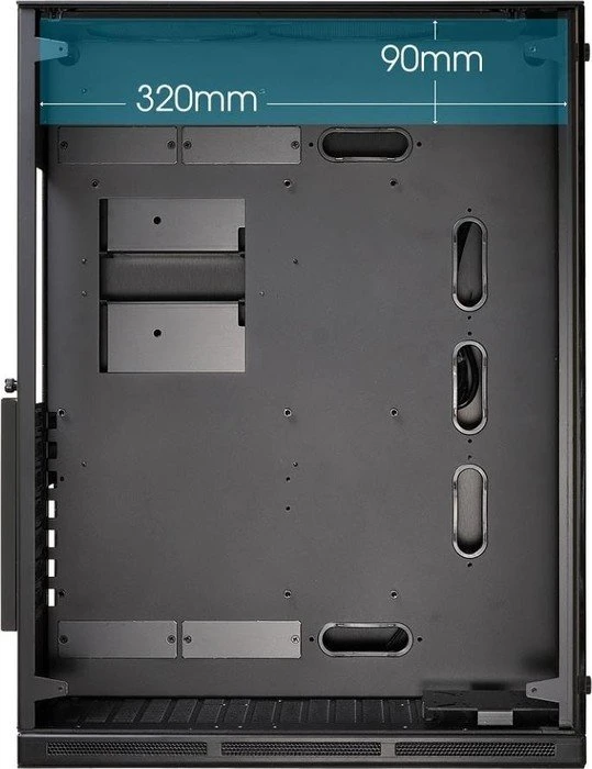 Lian Li PC-O10, schwarz, Glasfenster