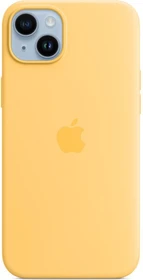 Apple Silikon Case mit MagSafe für iPhone 14 Plus Sonnenlicht