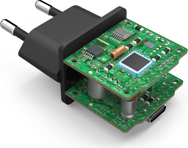 Hama Schnellladegerät USB-C PD/Qualcomm Mini-Ladegerät 25W schwarz