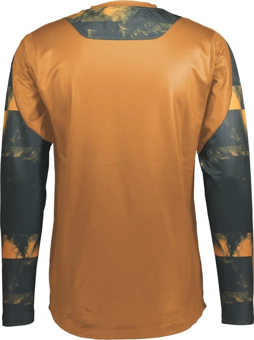 Scott Trail Storm Trikot langarm copper orange/tree green (Herren)