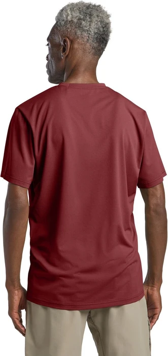 Jack Wolfskin Delgami Funktionsshirt kurzarm deep ruby (Herren)