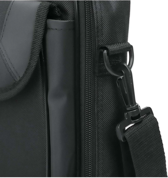 Manhattan Cambridge Clamshell 17.3" Notebooktasche schwarz