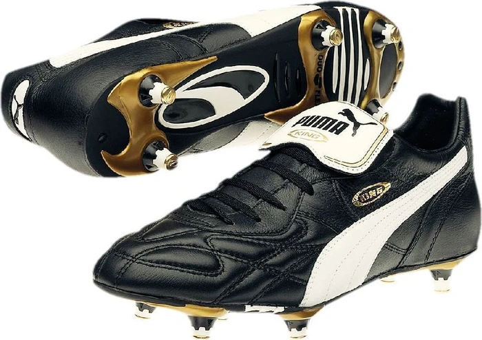 Puma King Pro SG schwarz/weiß/team gold (Herren)
