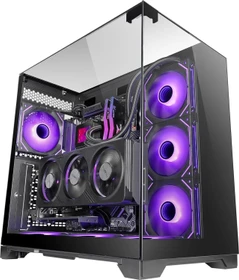 Mars Gaming MC-VISION Black, Glasfenster
