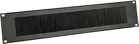 Adam Hall 19" Rackblende, schwarz, 2HE