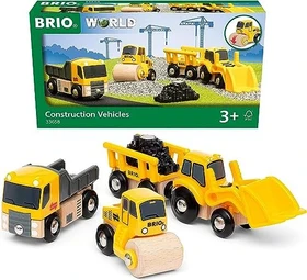 BRIO Baustellenfahrzeuge Set
