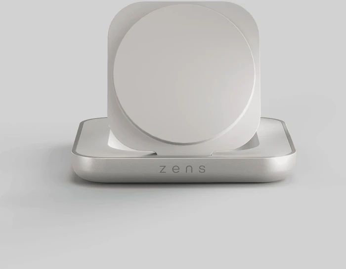 Zens Magnetic Nightstand Charger weiß/grau