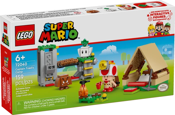 LEGO Super Mario - Kapitän Toad-Camp