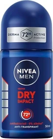 Nivea MEN Dry Impact Deodorant Roll-On, 50ml
