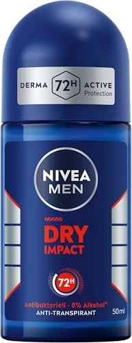 Nivea MEN Dry Impact Deodorant Roll-On, 50ml