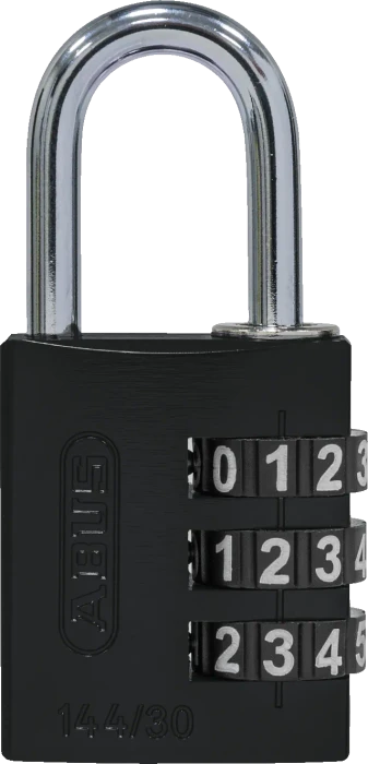 ABUS 144/30 schwarz, Zahlenschloss