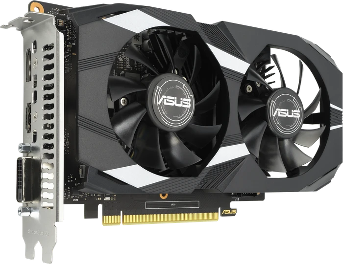 ASUS Dual GeForce GTX 1650 V2, DUAL-GTX1650-4GD6-P-V2, 4GB GDDR6, DVI, HDMI, DP