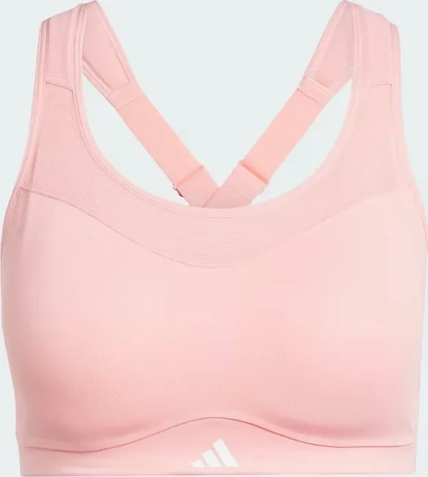 adidas TLRD Impact Training High Support Sport-BH semi pink spark (Damen)