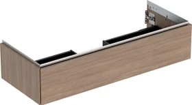 Geberit ONE Unterschrank für Waschtisch, mit einer Schublade, 120cm, Eiche/Melamin Holzstruktur