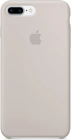 Apple Silikon Case für iPhone 7 Plus steingrau (MMQW2ZM/A)