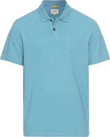 Camel Active Baumwolle Poloshirt kurzarm blau (Herren)