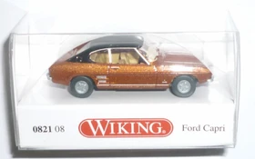 Wiking Ford Capri I kupferbraun met mit schwarzem Dach