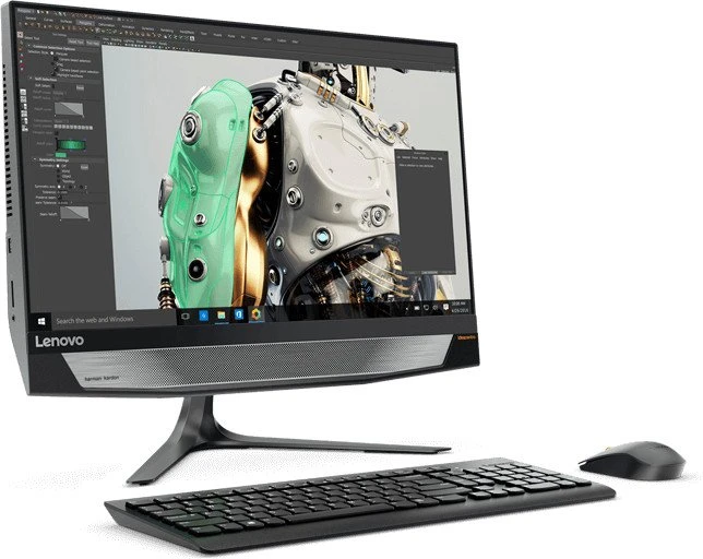 Lenovo IdeaCentre 720-24IKB, Core i7-7700, 8GB RAM, 128GB SSD, 1TB HDD, GeForce GTX 960A, DE
