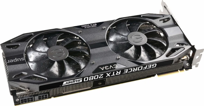 EVGA GeForce RTX 2080 SUPER Black Gaming, 8GB GDDR6, HDMI, USB-C, 3x DP