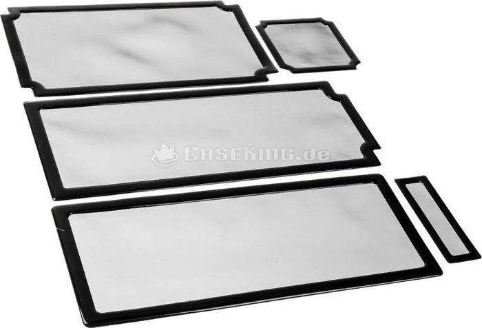 DEMCiflex Staubfilter Set für Corsair Obsidian 450D schwarz/schwarz