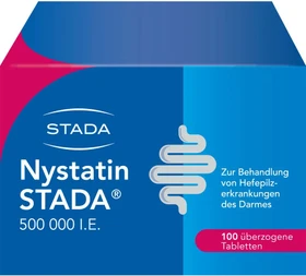 Stada Nystatin Stada 500.000 I.E. überzogene Tabletten, 100 Stück