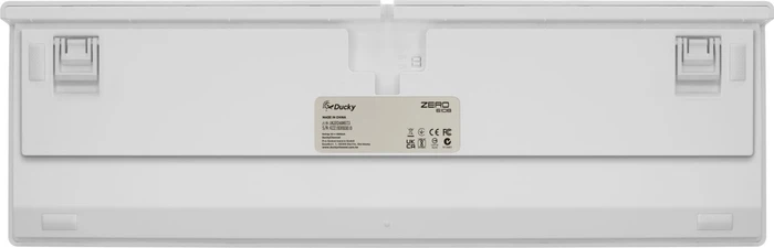 Ducky Zero 6108 Wireless, Pure White, LEDs RGB, MX2A RGB RED, USB/Bluetooth, ND