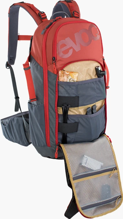 Evoc Neo 16 chili red/carbon grey
