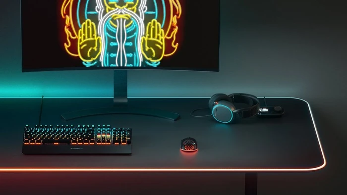 SteelSeries Aerox 3 Wireless schwarz, USB/Bluetooth