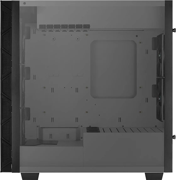 AeroCool Flo, weiß, Glasfenster