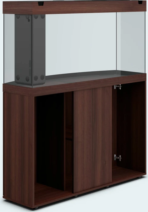 Juwel Vision 260 LED Aquarium-Set mit Unterschrank, dunkles Holz/dunkles Holz, 260l