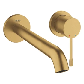 Grohe Essence 2-Loch-Waschbeckenarmatur cool sunrise gebürstet