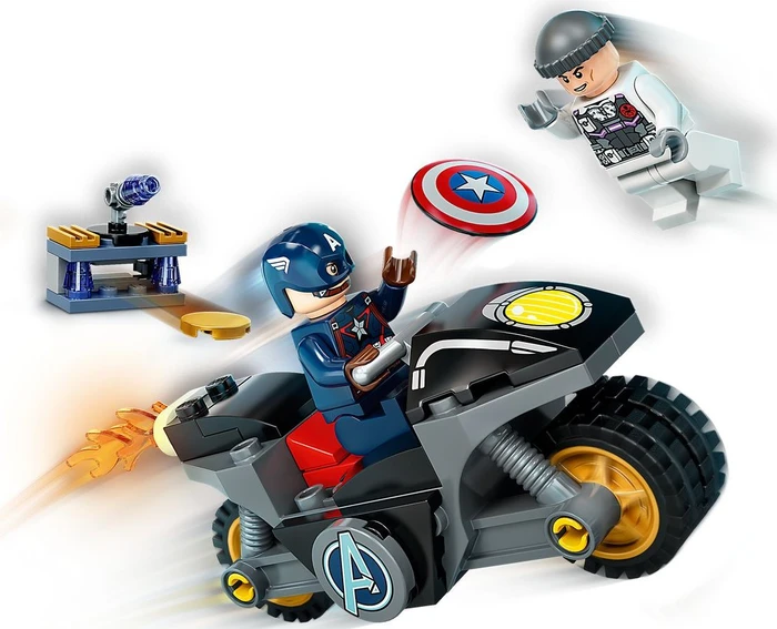 LEGO Marvel Super Heroes Spielset - Duell zwischen Captain America und Hydra
