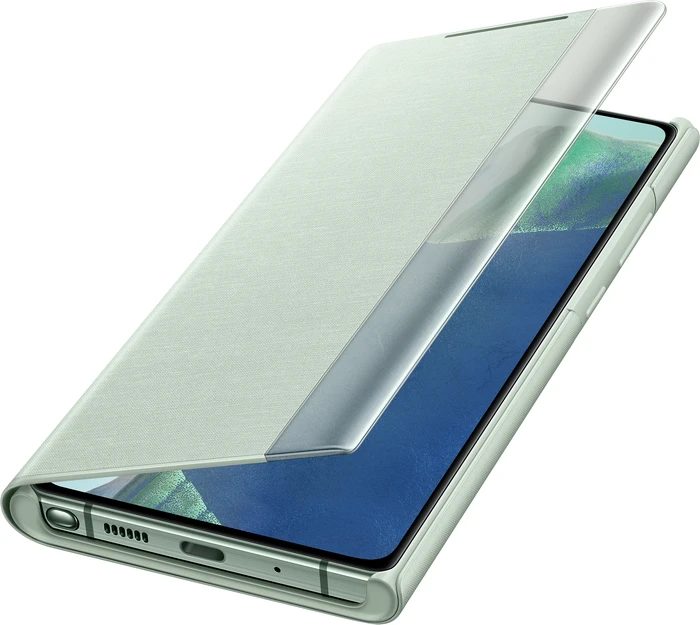 Samsung Clear View Cover für Galaxy Note 20 mystic green